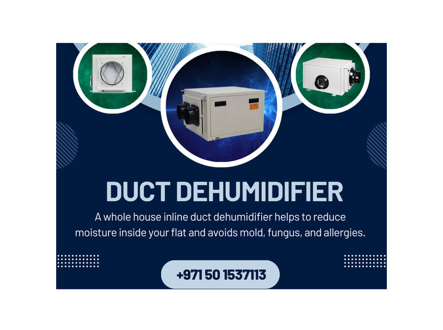 Inline duct dehumidifier for whole house humidity control - Buy & Sell: Other