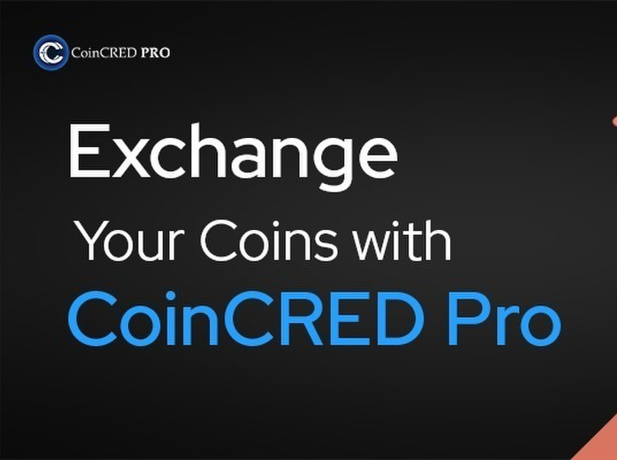 Exchange Your Coins with Coincred Pro - Legal/Finance
