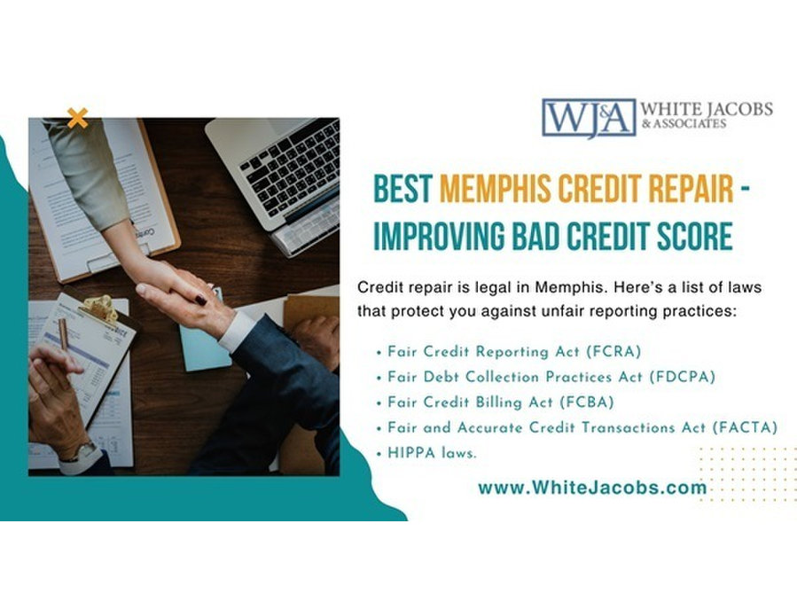 White Jacobs - Trusted Credit Repair in Memphis, TN - Legal/Finance