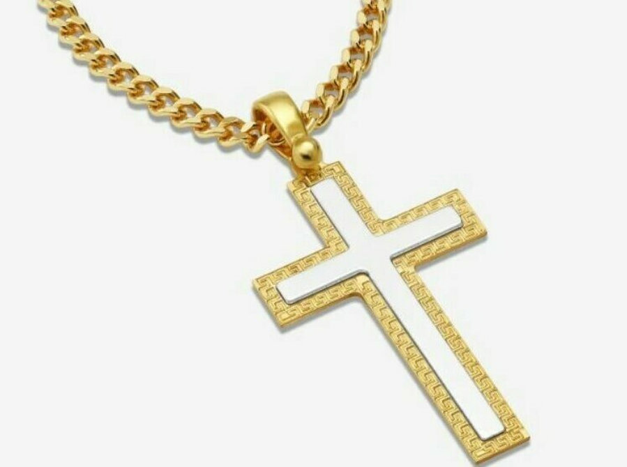 Sterling Silver Cross Pendants for Men - Clothing/Accessories