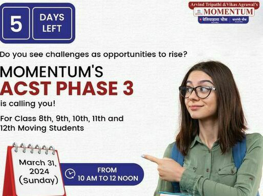 Seize Your Opportunity: Momentum's Acst Phase 3 Scholarship - Clubs/Events