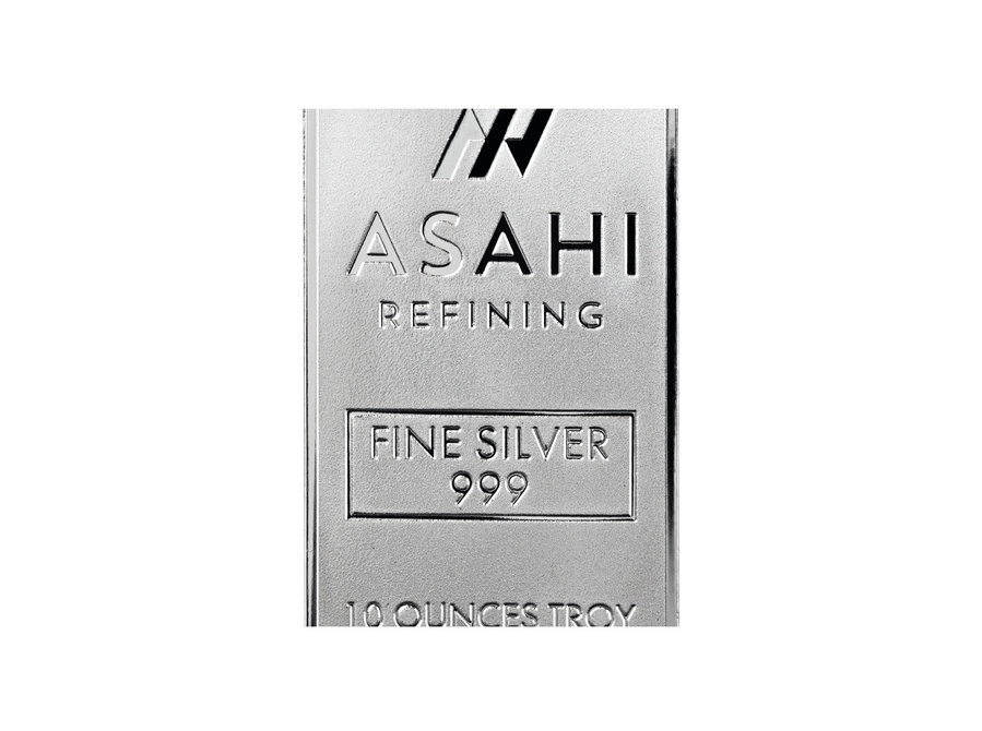 10 oz Silver Bar (sealed) – Asahi Refining - Collectibles/Antiques
