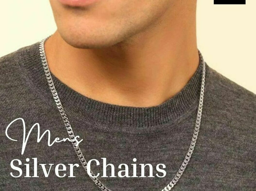 Mens Silver Chains - Clothing/Accessories
