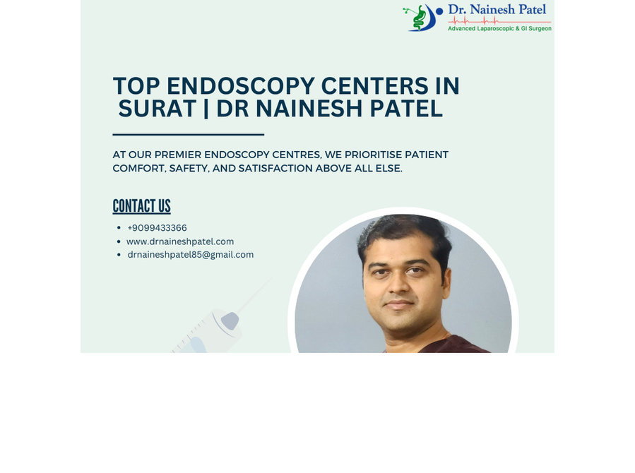 Top Endoscopy Centers In Surat | Dr Nainesh Patel - Services: Other