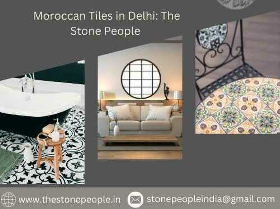 Moroccan Tiles in Delhi: The Stone People - Household/Repair
