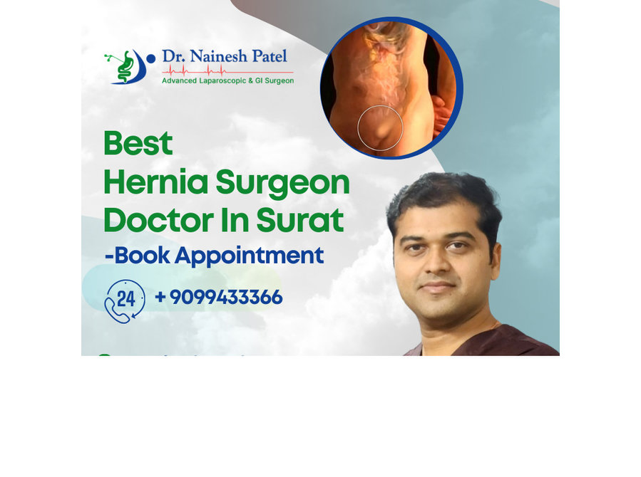 Best Hernia Surgeon Doctor In Surat - Book Appointment - Services: Other