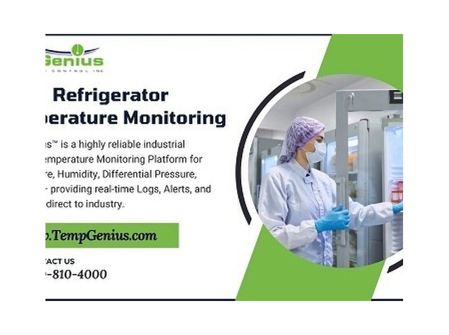 TempGenius Refrigerator Temperature Monitoring Solutions - Computer/Internet