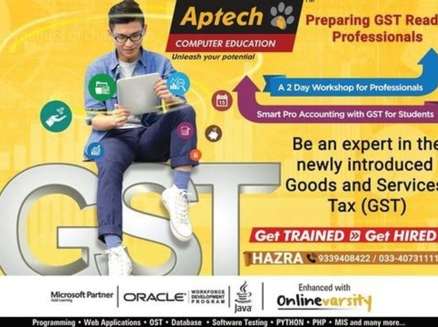 Aptech Saltlake-smart Professional Accounting With Gst - Classes: Other