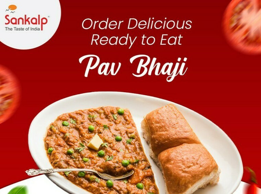 Order Delicious Ready to Eat Pav Bhaji Now - Sankalp food - Buy & Sell: Other