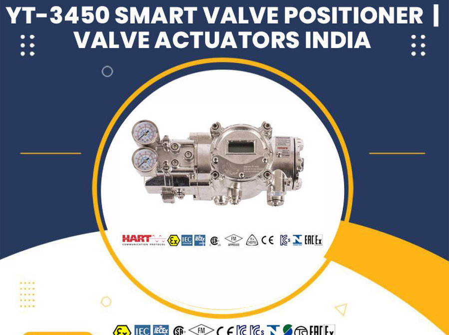 Yt-3450 Smart Valve Positioner | Valve Actuators India - Electronics