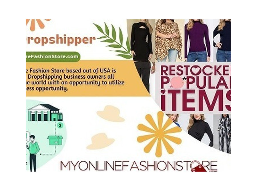 Premium Dropshipper for Your Online Fashion Store  Usa Based - Pakaian/Asesoris