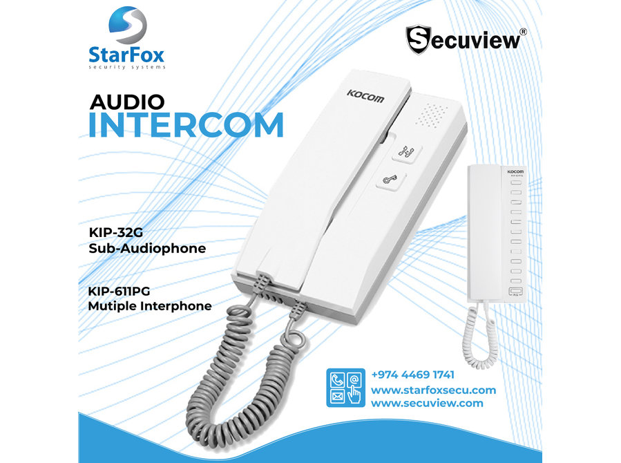 Audio intercom - Elektropreces
