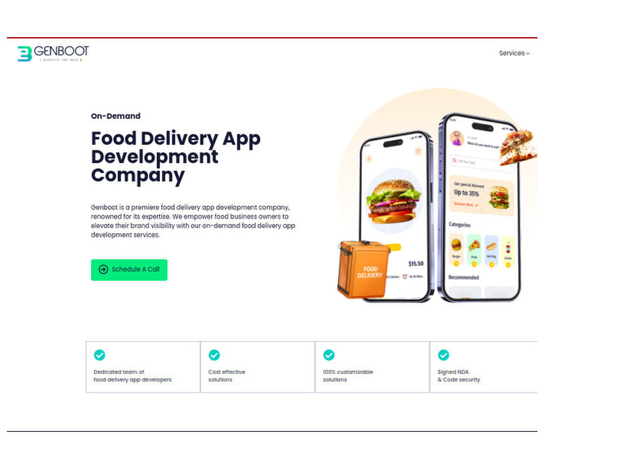 Food Delivery App Development - Computer/Internet