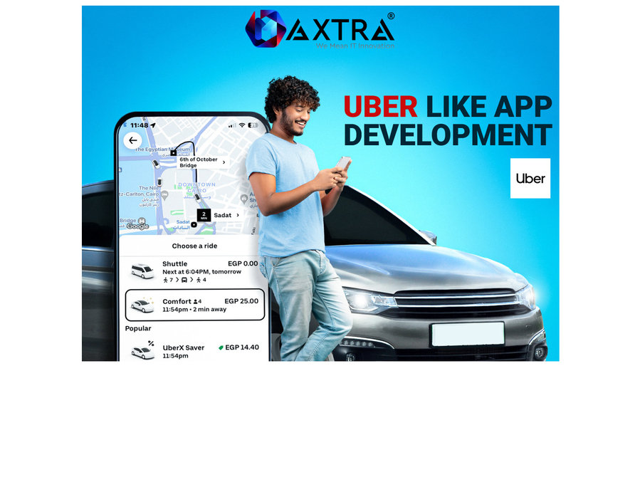 Best Uber Like App Development Company | Maxtra Technologies - Computer/Internet
