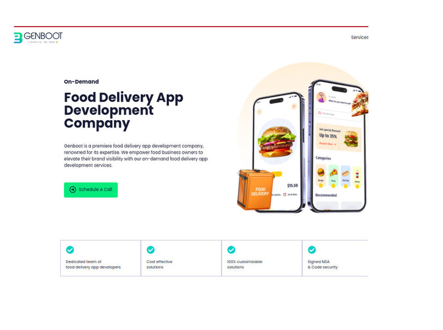 Restaurant Delivery App Development - Computer/Internet
