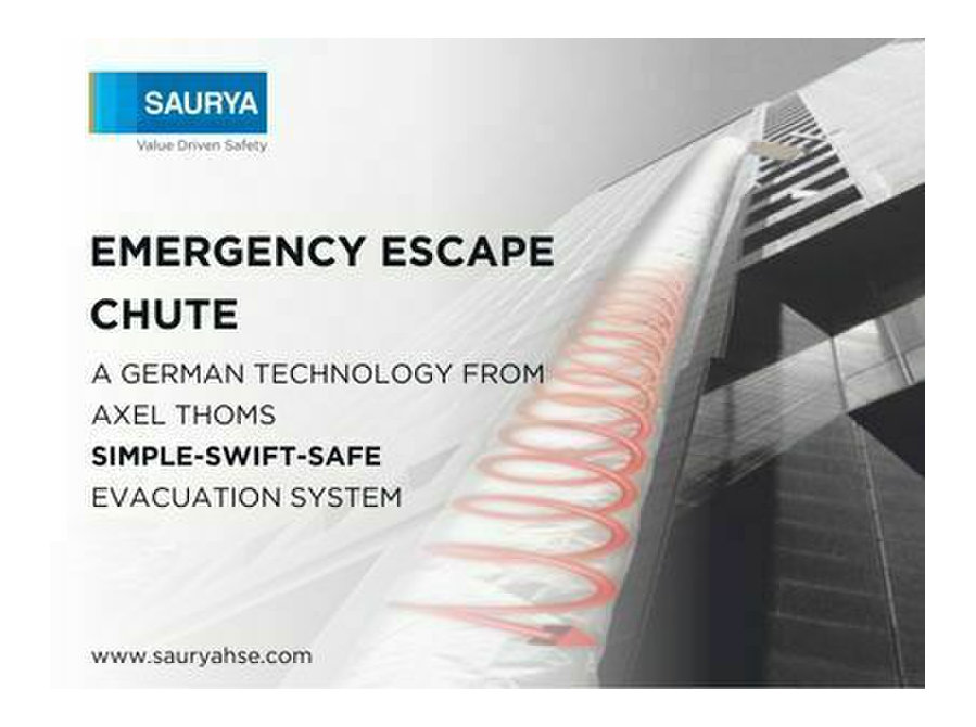 Fire Escape Chute | Emergency Escape Chutes -Saurya HSE Pvt - Diğer