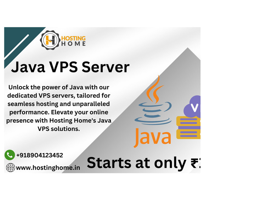 hosting home launches java vps server hosting service - Bilgisayar/İnternet