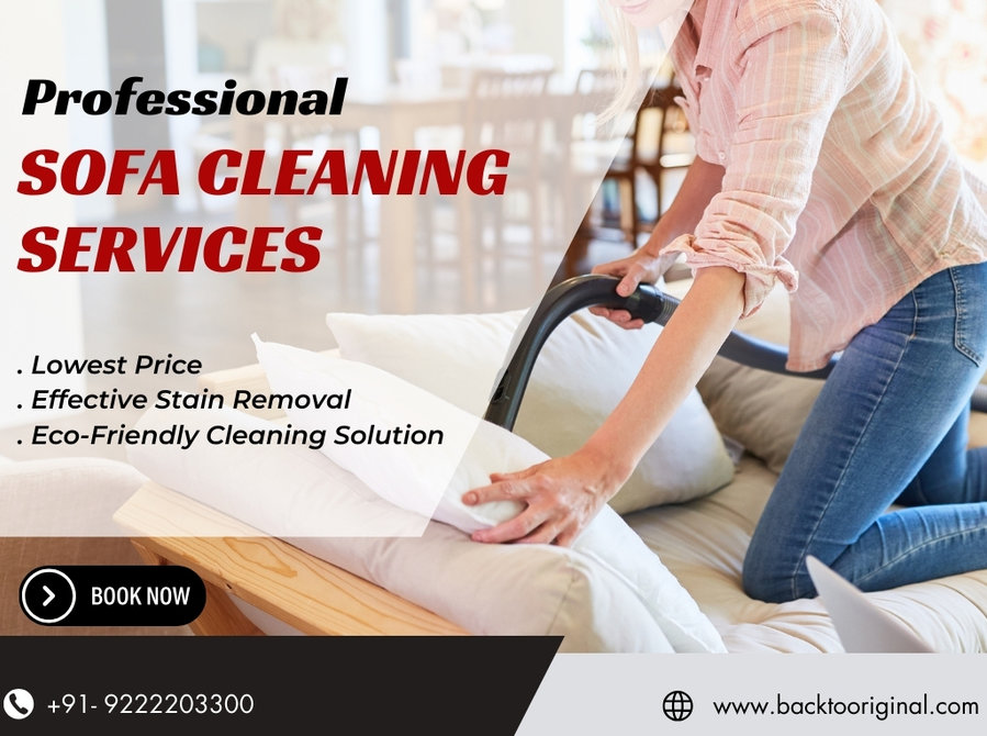 Refresh Your Living Space with Professional Sofa Cleaning - Cleaning