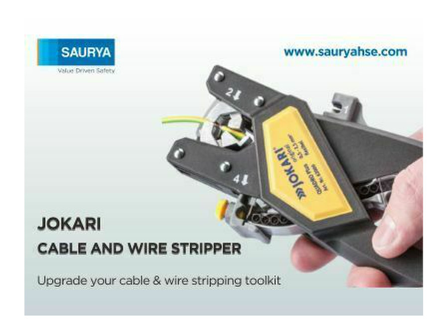 Jokari Cable and Precision Wire Strippers by Saurya Safety - Buy & Sell: Other