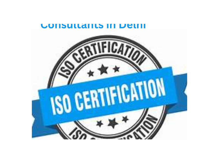 Iso Certification Consultants in Delhi - Legal/Finance