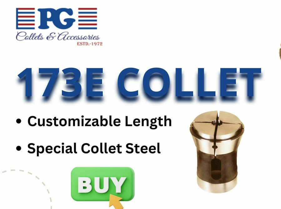 PG Collets' 173e Collet for Unrivaled Machining Accuracy - Services: Other