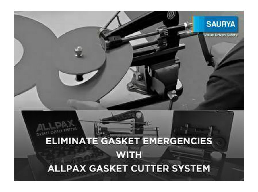 Allpax Gasket Cutter Machine by Saurya Safety - Egyéb