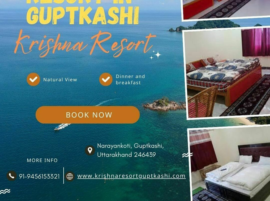 Best Resort in Guptkashi | Krishna Resort Guptkashi - Iné