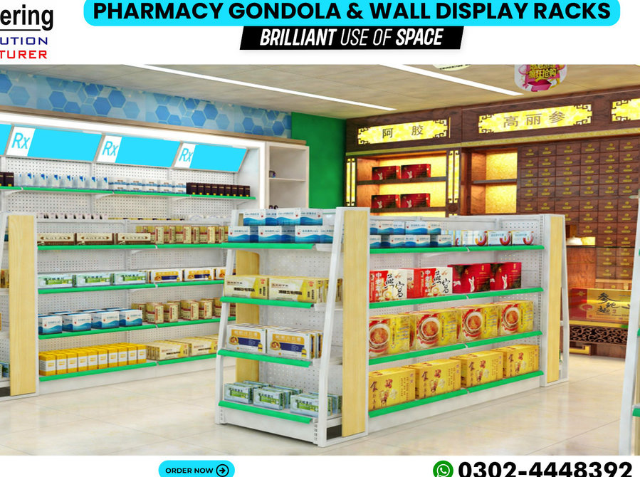 Pharmacy Display Racks | Pharmacy Racks | Pharmacy Counter - Друго