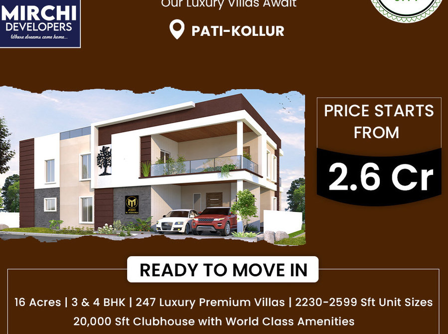 3bhk Duplex Villas | Premium Villas In Kollur - Buy & Sell: Other